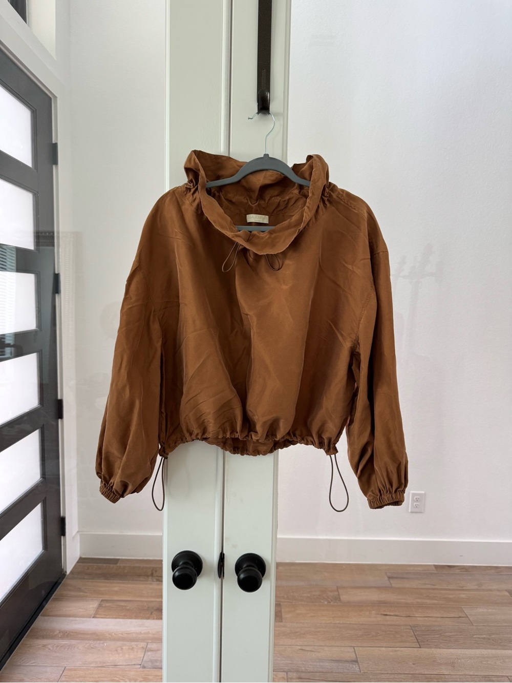 Ulla Johnson Kamara Blouse in Chestnut - Picture 6 of 9